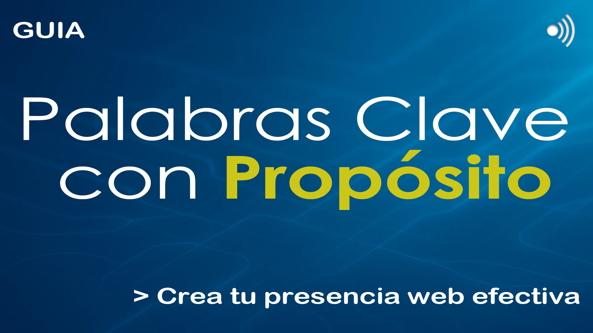 Palabras Clave con Proposito