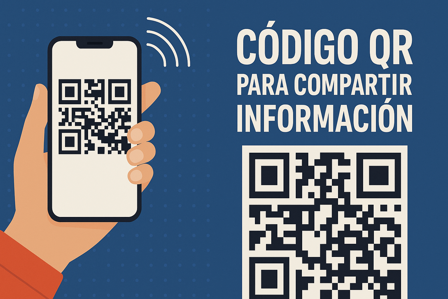 código qr para compartir información