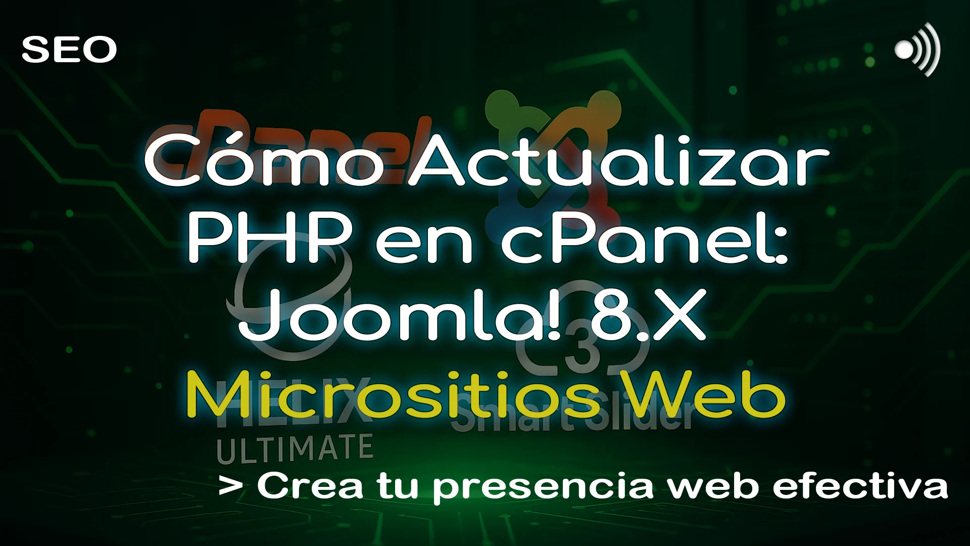 Como Actualizar PHP en cPanel: Joomla! 8.X